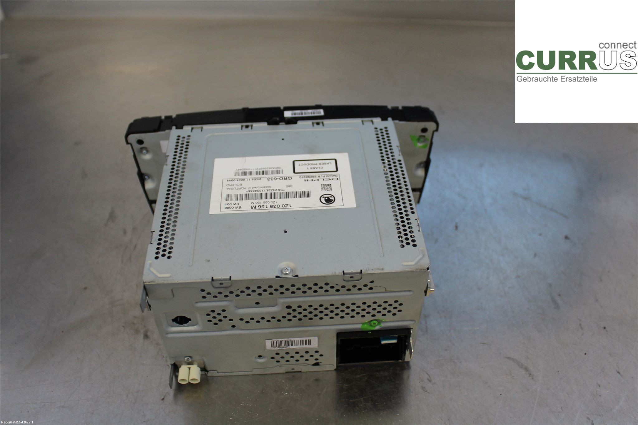 SKODA YETI Radio CD /Multimediapanel 1Z0035156M 1,2 TSI