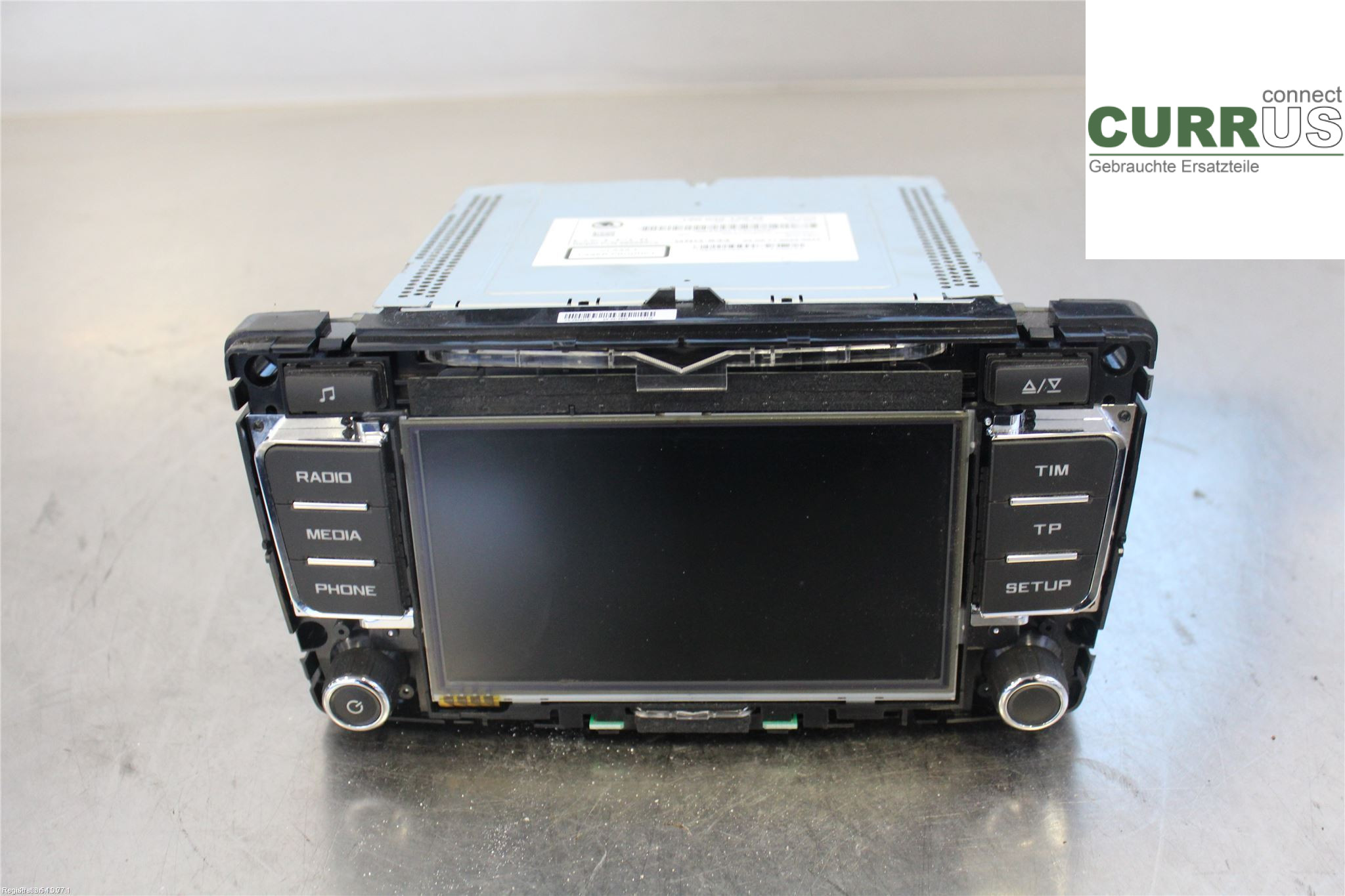 SKODA YETI Radio CD /Multimediapanel 1Z0035156M 1,2 TSI