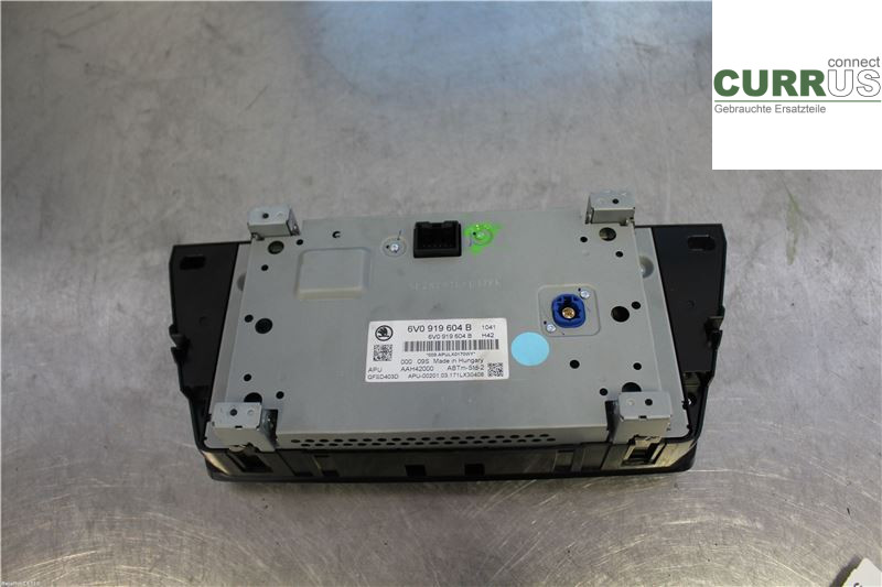 SKODA FABIA  15- Radio CD / multimediepanel 6V0919604B 1,2 TSI