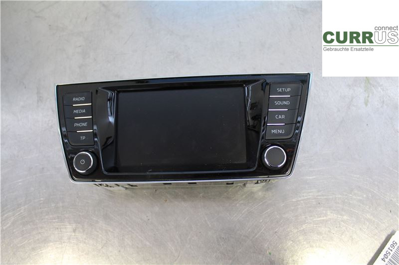 SKODA FABIA  15- Radio CD / multimediepanel 6V0919604B 1,2 TSI