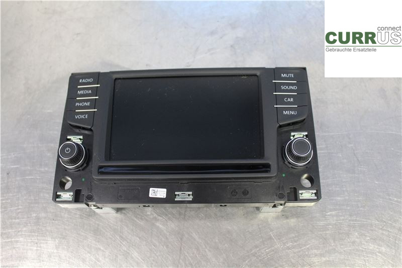 VW GOLF / E-GOLF VII   13-20 Control display 3G0919605B 1,2