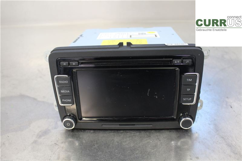 VW TIGUAN 07-16 Radio-CD-/Multimedia-Panel  1,4 TSI
