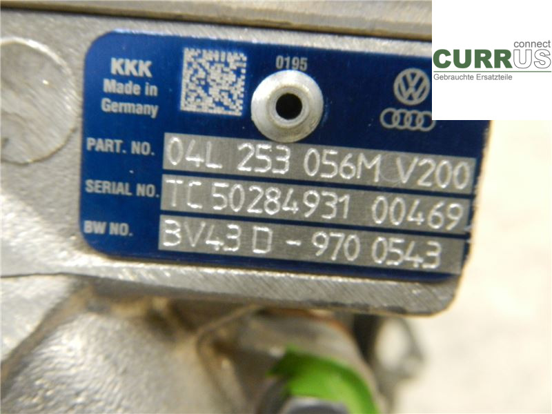 SKODA SUPERB 16-24 Turbo charger 04L253056M 2,0 TDI