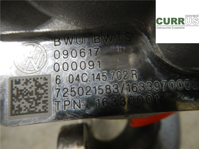 VW GOLF / E-GOLF VII   13-20 Turbo charger 04C145702R 1,0 TSI