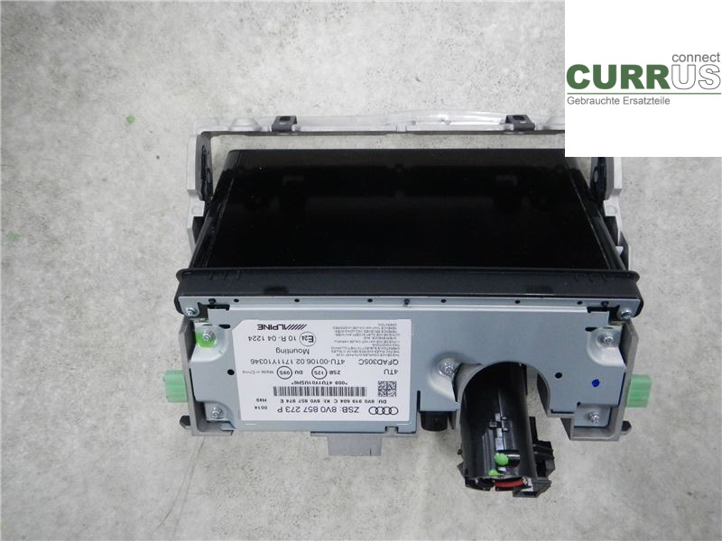 AUDI A3/S3 8V  13-20 Kontrolskærm 8V0857273P 1,0 TFSI