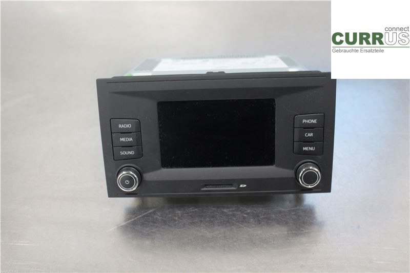SEAT IBIZA IV   08-16 Radio-CD-/Multimedia-Panel 5F0035871B 1,2 TSI