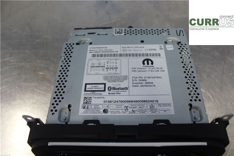 ALFA GIULIETTA Radio CD / Multimedia panel  2,0 JDTM