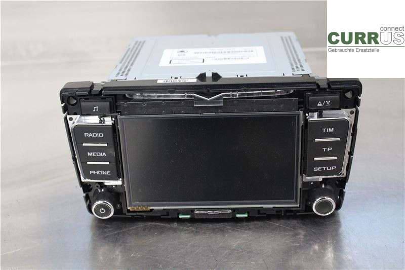 SKODA YETI Radio CD /Multimediapanel 1Z0035156N 2,0 TDI