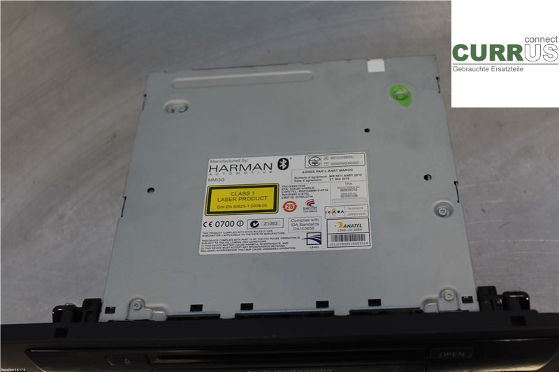 AUDI A7/S7 4G  11-17 Radio CD / panneau multimédia 4G0035670H 4,0