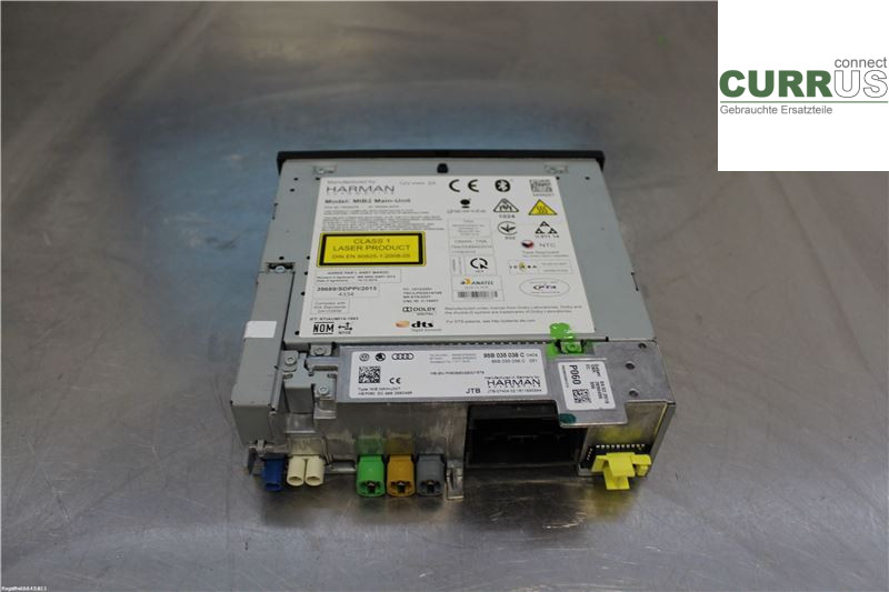PORSCHE MACAN 14- Radio-CD-/Multimedia-Panel 95B035038C 3,0 TDI