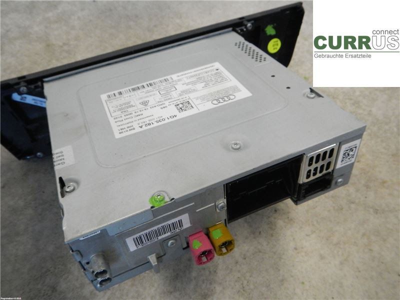 AUDI A7/S7 4G  11-17 Radio CD / multimediepanel 4G1035182A 3,0 TDI