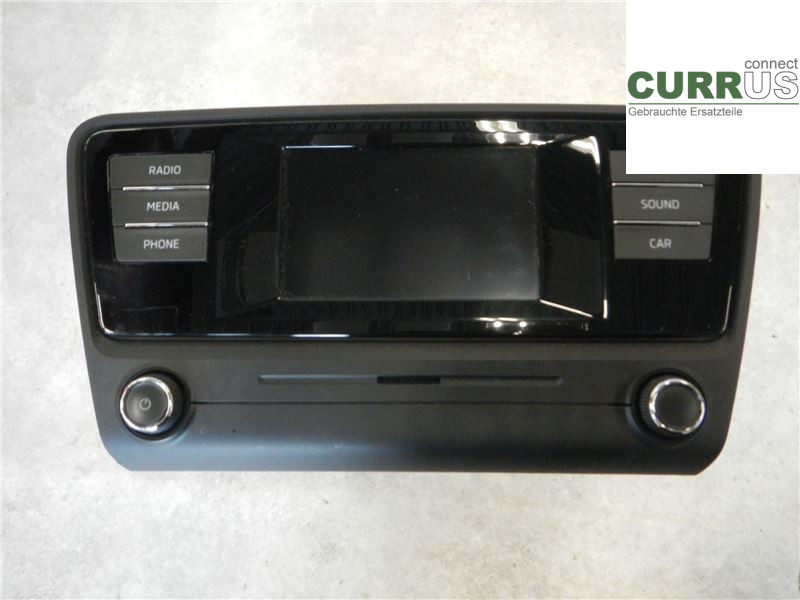 SKODA OCTAVIA  13-20 Radio CD / Multimedia panel 5E0035871A CYVB