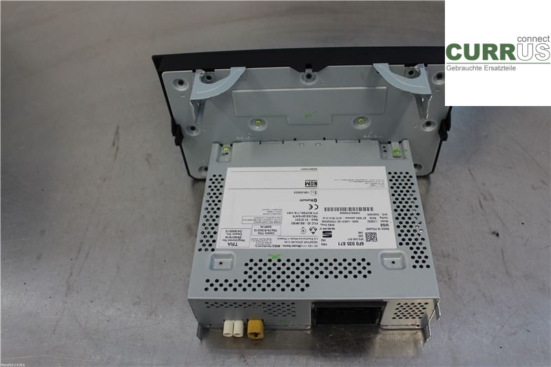 SEAT IBIZA V  17-20 Radio-CD-/Multimedia-Panel 6F0035871 DKJA