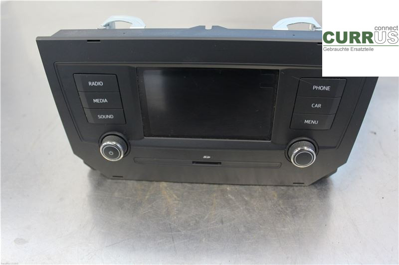 SEAT IBIZA V  17-20 Radio-CD-/Multimedia-Panel 6F0035871 DKJA