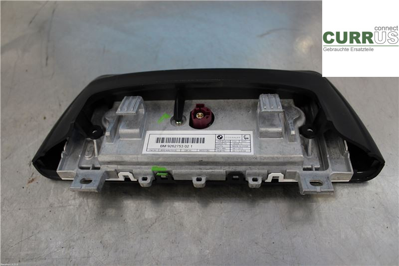 BMW 3 F30/F31/F80    12-19 Control display 65509262753 N47-D20C