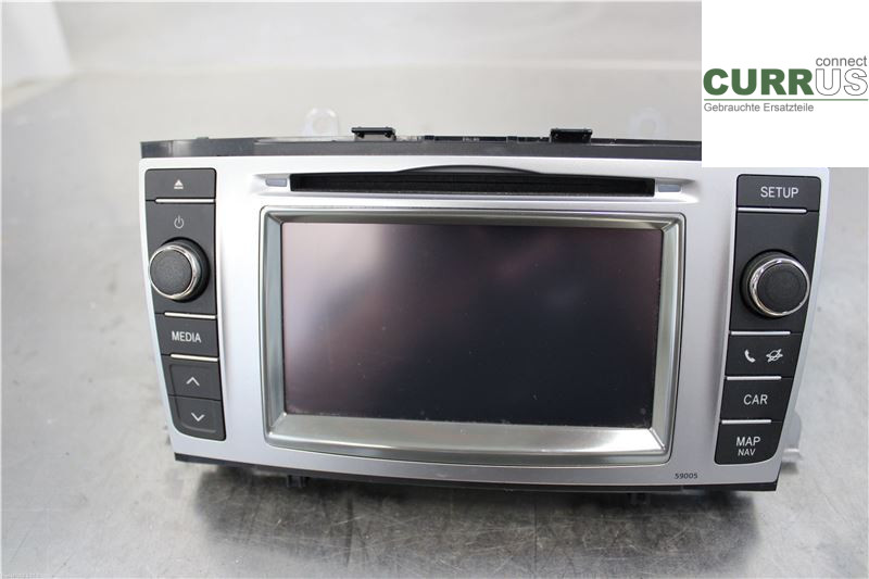TOYOTA AVENSIS   09-15 Radio-CD-/Multimedia-Panel 8614005010 1AD-FTV