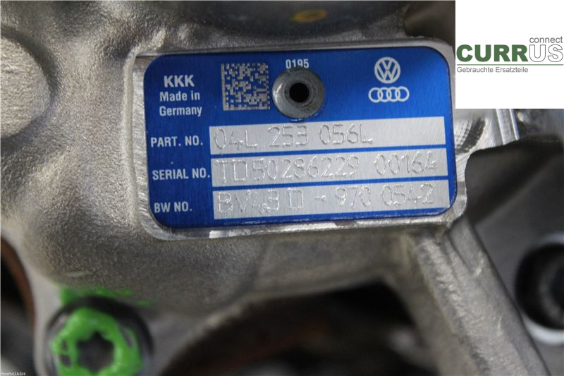 AUDI A4/S4  B9 16-19 Turbo charger 04L253056L DETA