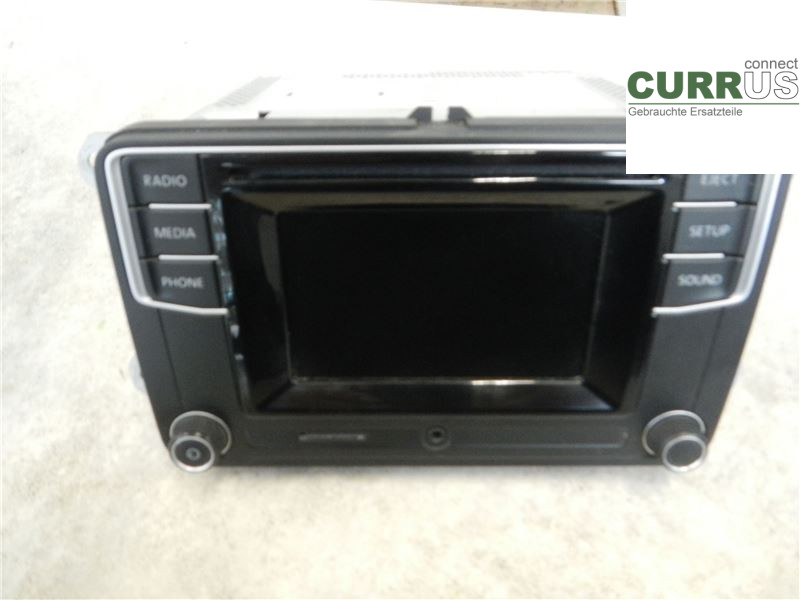 VW TRANSP/CARAVELLE 16- Radio CD / Multimedia panel 1K8035150D CAAB
