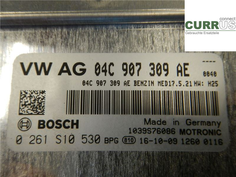 AUDI A1 19- Engine Control Unit (ECU) 04C906026AK CHZB