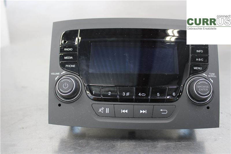 FIAT DOBLO CARGO Radio CD / Multimedia panel 735660058 