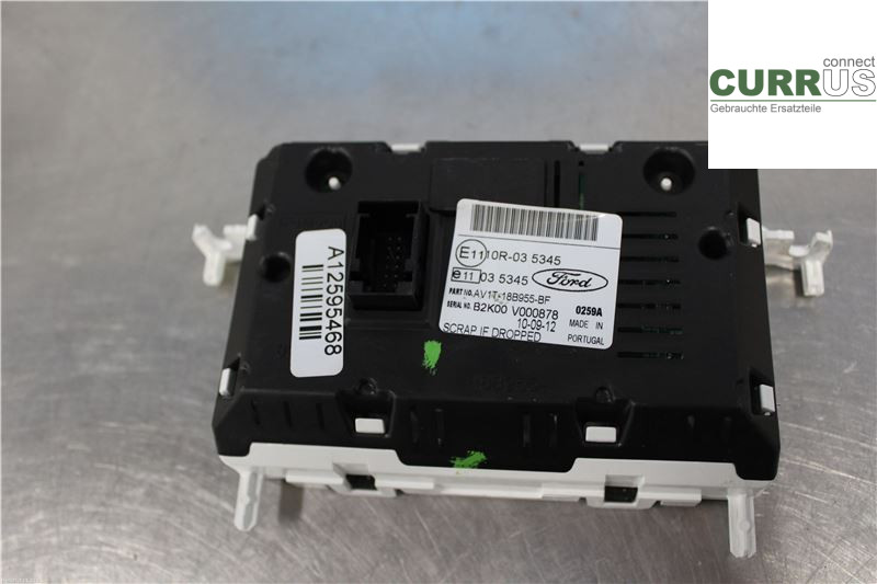 FORD B-MAX Wyświetlacz sterujący 2017880 