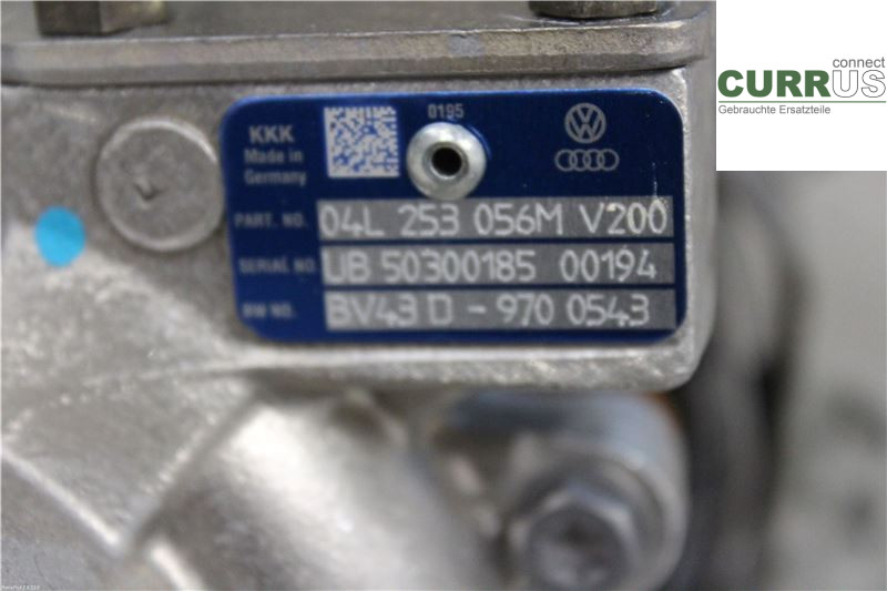 SKODA SUPERB 16-24 Turbo charger 04L253056M DFHA