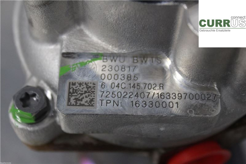SKODA FABIA  15- Turbocompresseur 04C145702R CHZC