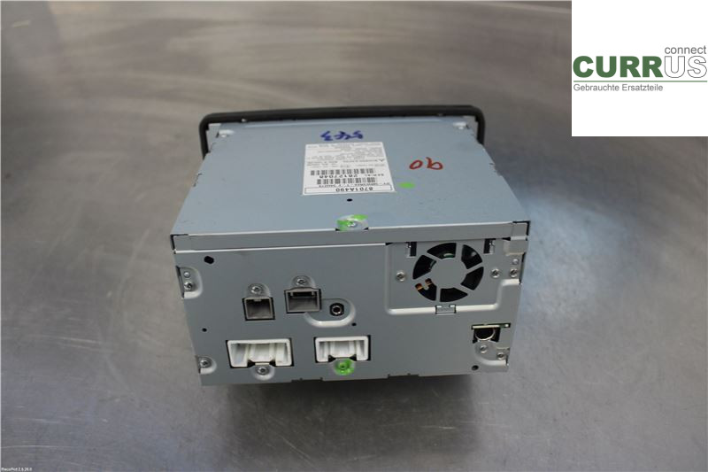 MITSUBISHI ASX 10-22 Radio CD / Multimedia panel 8701A490 1,8 4N13