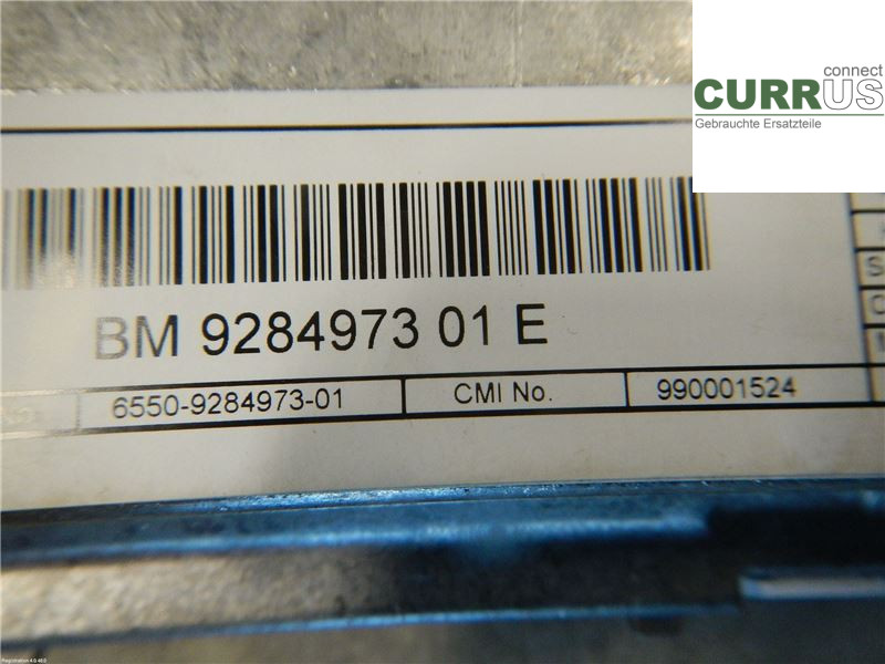 BMW F10/F11/F18  09-17 Wyświetlacz sterujący 65509284973 2.0 N47T