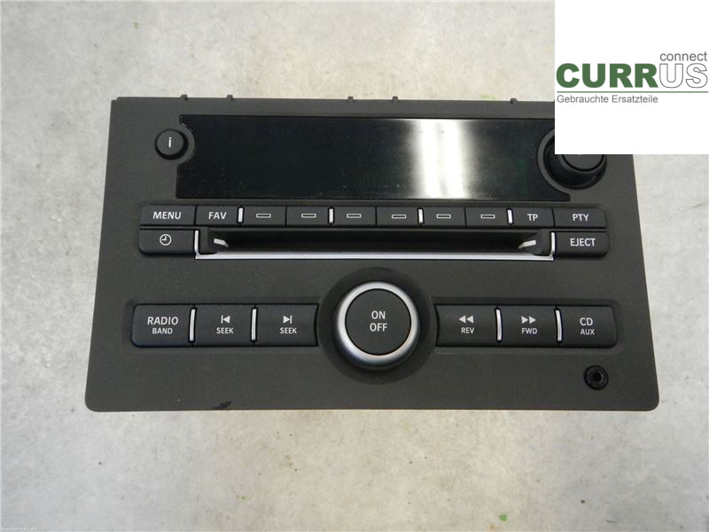 SAAB 9-3      08-15 Radio CD / panneau multimédia 12784117 