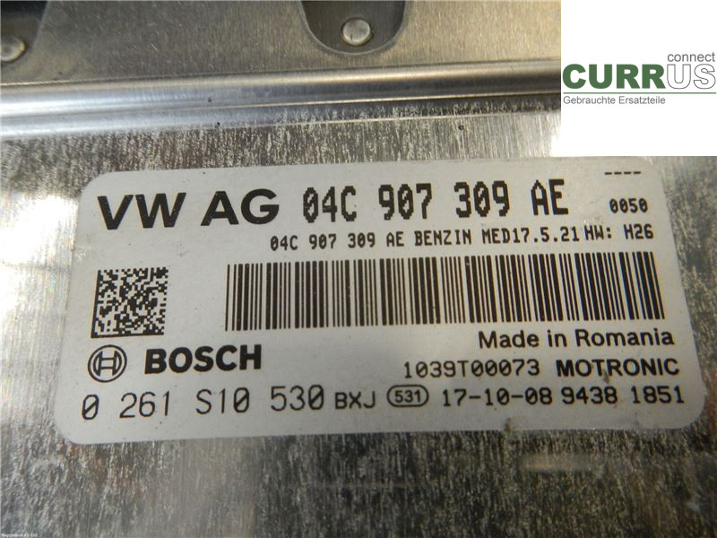 VW GOLF / E-GOLF VII 13-20 Unité de contrôle moteur (ECU) 04C906026BH 1,0 CHZC