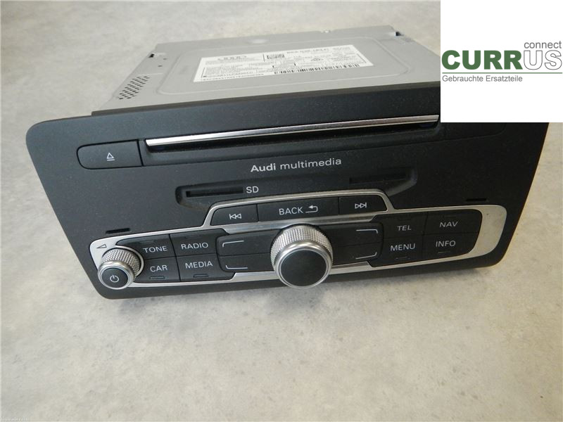 AUDI A1/S1  11-18 Radio CD / panel multimedialny  1,0L CHZB