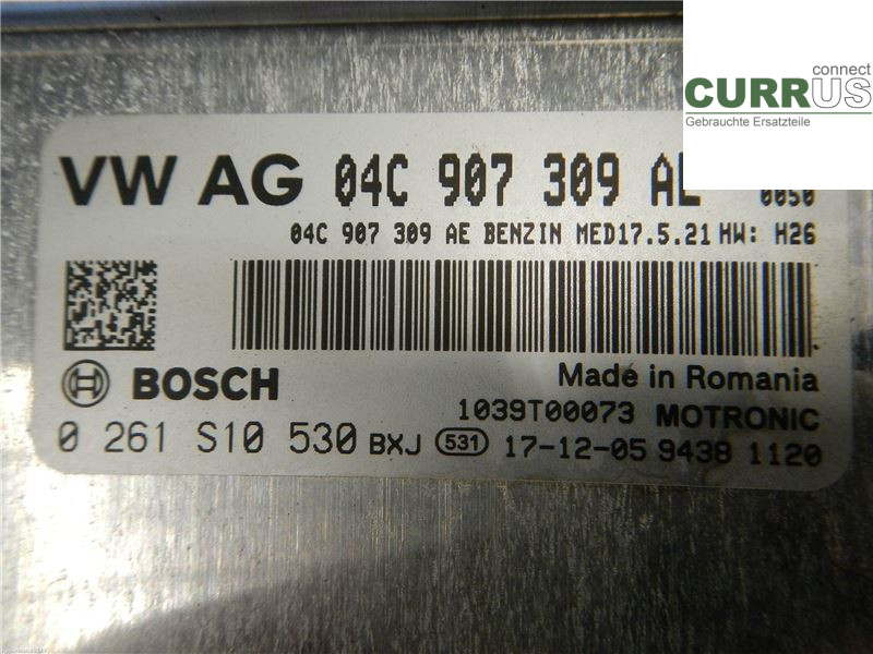 SKODA FABIA  15- Engine Control Unit (ECU) 04C906026Q 1,0l CHZC