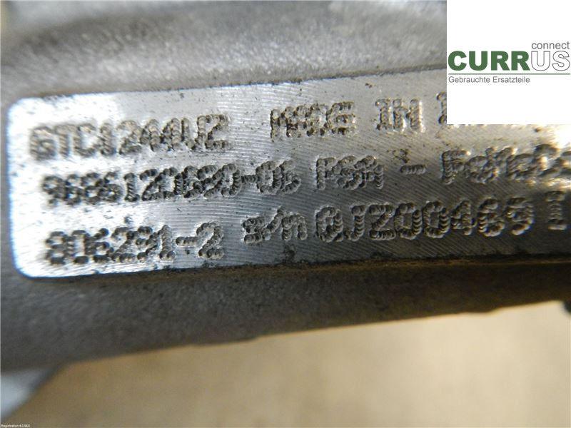 CITROEN C4 II  11-18 Turbocompresseur 0375P8 9HD