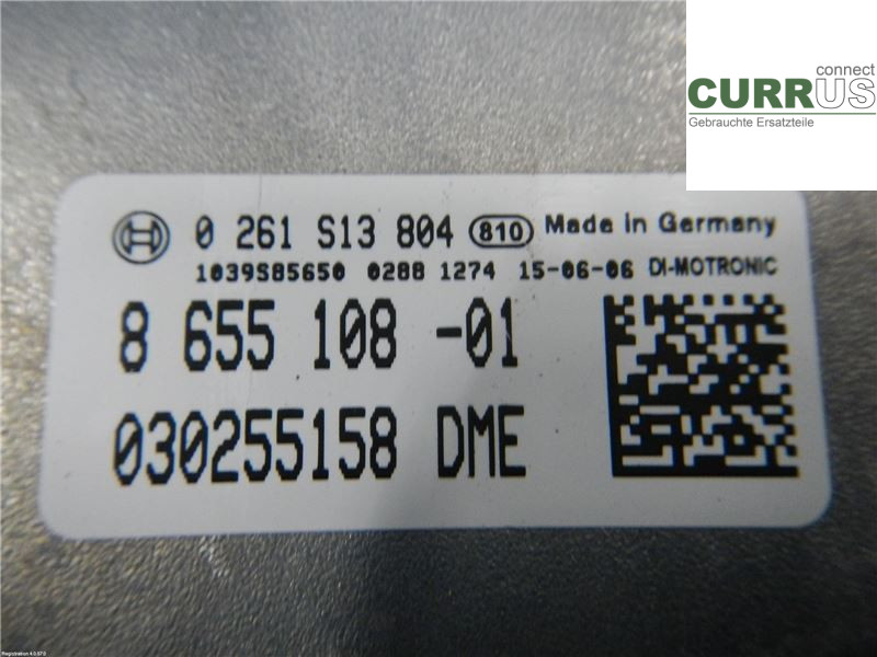 MINI ONE/COOPER 5DR F55 14- Motorens styreenhed (ECU) 12148674261 1,2L B38-A12A