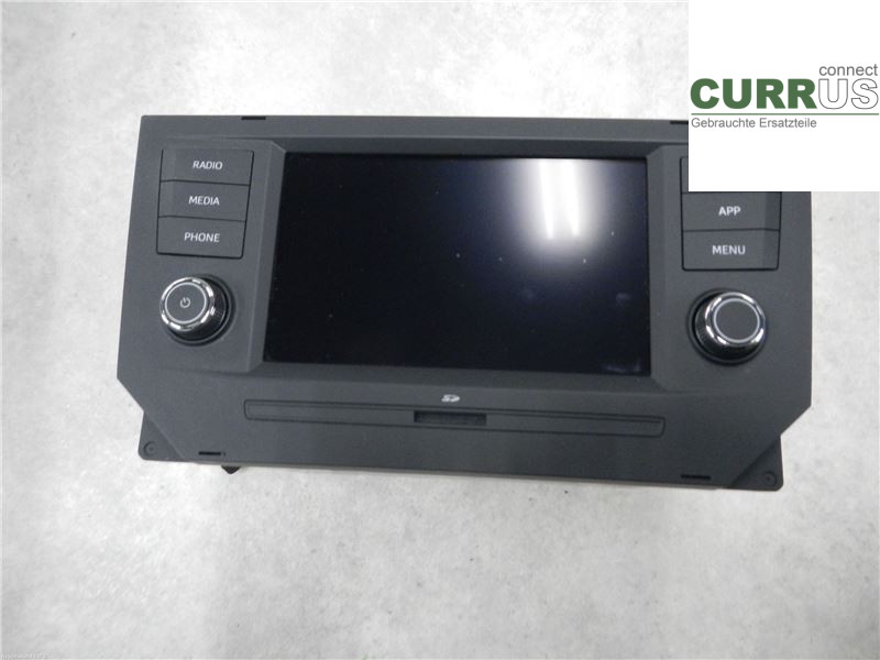 SEAT IBIZA V  17-20 Radio-CD-/Multimedia-Panel 6F0035871C2ZZ 1,0L DKRF