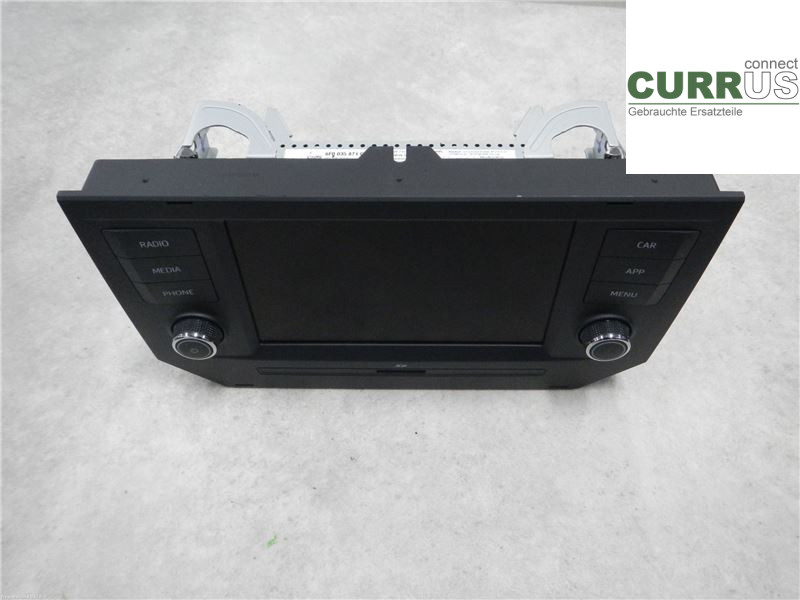 SEAT IBIZA V  17-20 Radio-CD-/Multimedia-Panel 6F0035871C2ZZ 1,0L DKRF