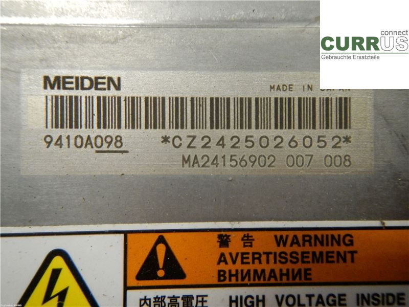 MITSUBISHI OUTLANDER 13- Power distribution controller 9410A100 2,0L 4B11