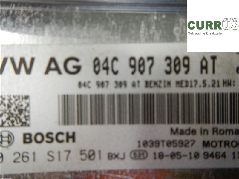 VW POLO VI 18- Motorstyrningsenhet (ECU) 04C906026BD 1.0L CHZL