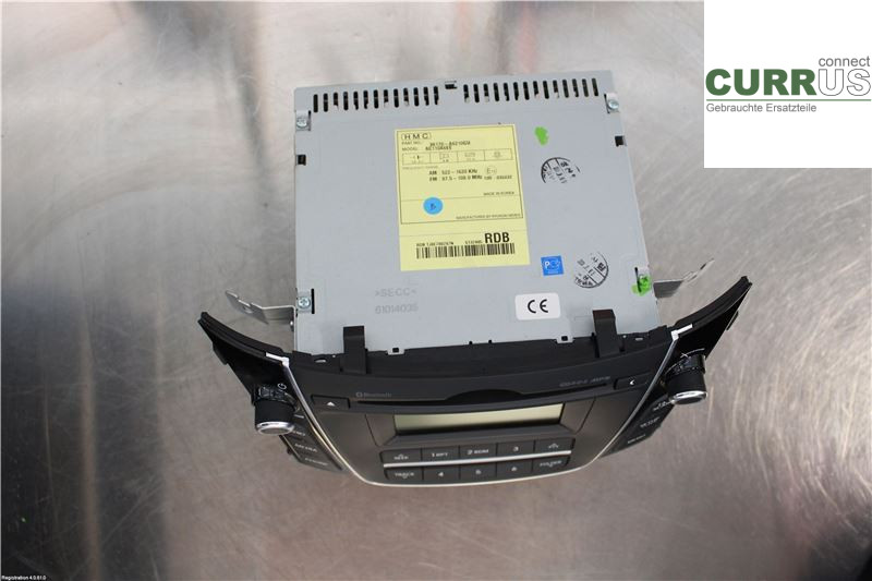 HYUNDAI i30   13-16 Radio-CD-/Multimedia-Panel 96170-A6210GU 1.6L G4FD