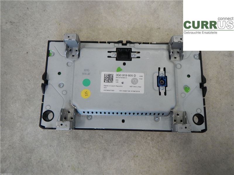 VW TOURAN 16- Control display  1.4L CZDA