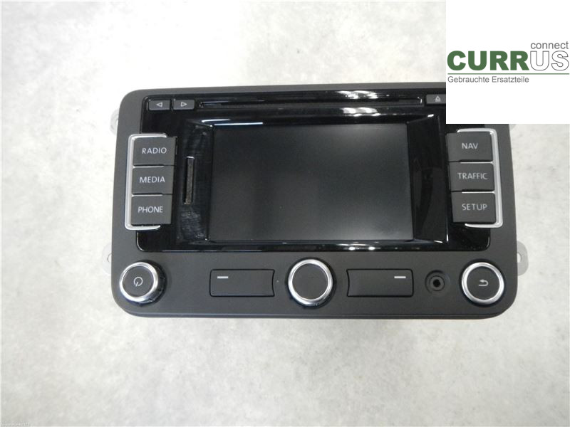 VW AMAROK  10-22 Radio CD /Multimediapanel 3C8035279AX 2.0L CSHA