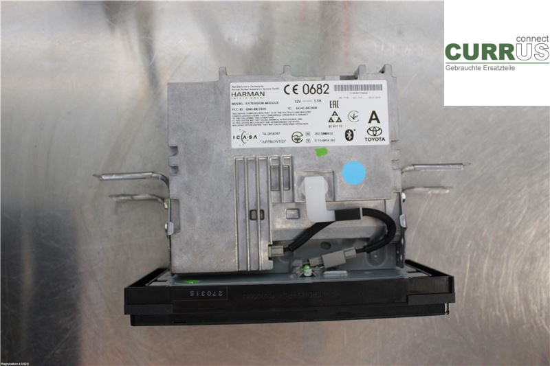 TOYOTA AURIS      13-19 Radio CD / Multimedia panel 8614002360 1.6L 1WW