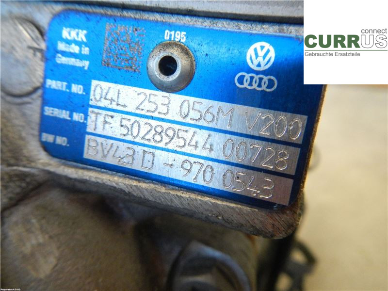 VW TIGUAN ALLSPACE 18- Turbolader 04L253056MX 2.0L DFHA