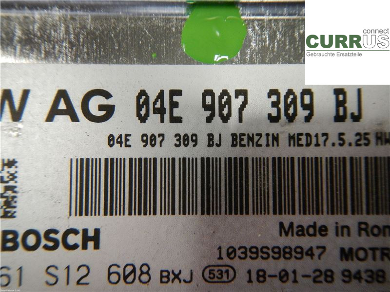 SEAT ATECA  16- Motorsteuergerät (ECU) 04E906027KA 1.4L CZEA