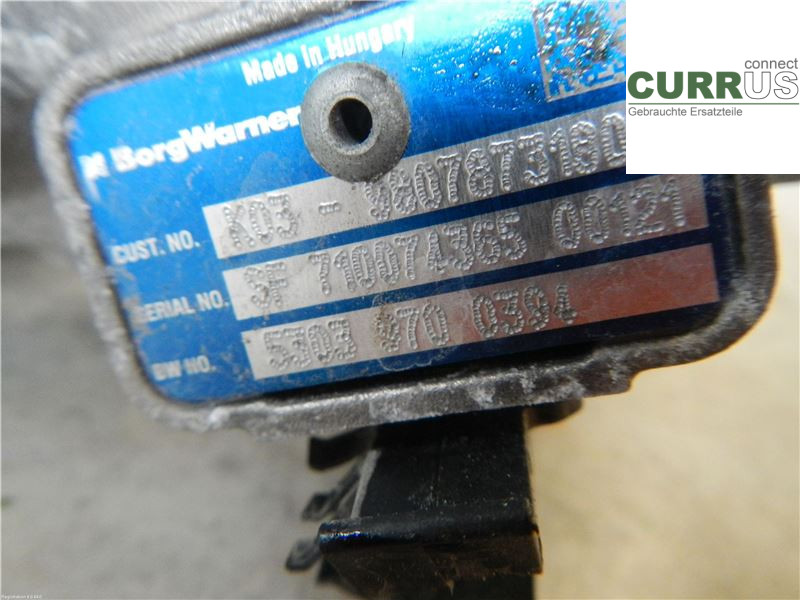 PEUGEOT 508  11-18 Turbo charger 1611284680 2.0L DW10FC