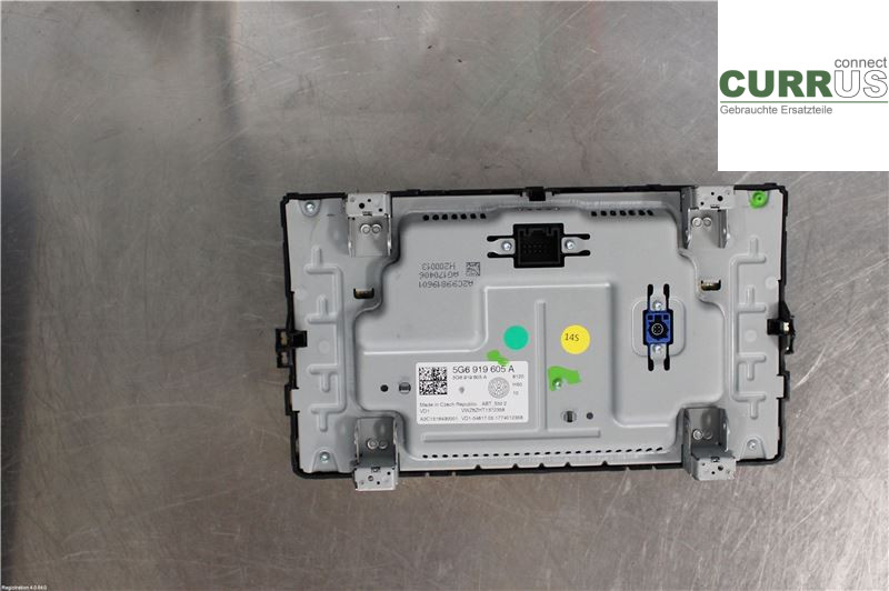 VW GOLF / E-GOLF VII   13-20 Kontrolldisplay 5G6919605A 2.0L DLBA