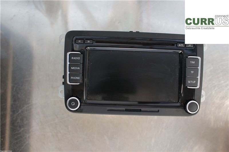 VW PASSAT  11-14 Radio CD / multimediepanel 3C8057190CX 2.0L CFGB
