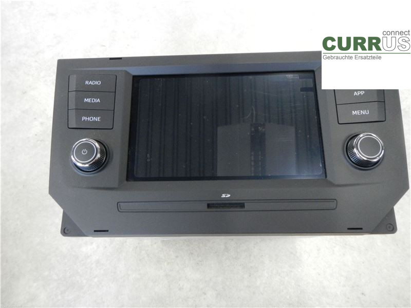 SEAT ARONA Radio CD / panel multimedialny 6F0035871B 1.0L DKRF
