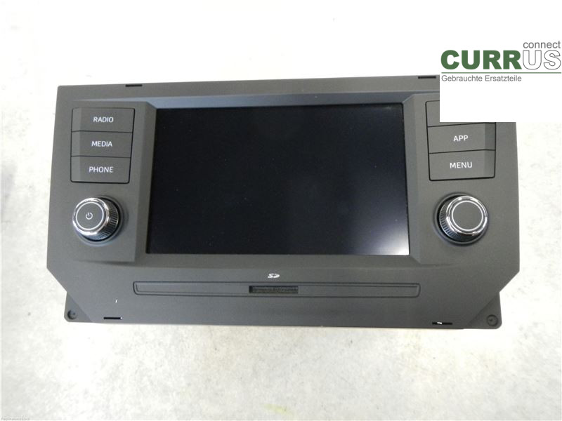 SEAT IBIZA V  17-20 Radio-CD-/Multimedia-Panel 6F0035871B 1.0L DKRF